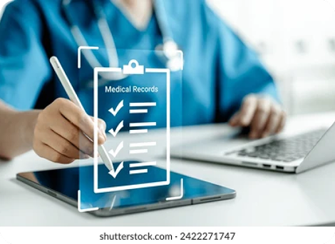 Patient records interface